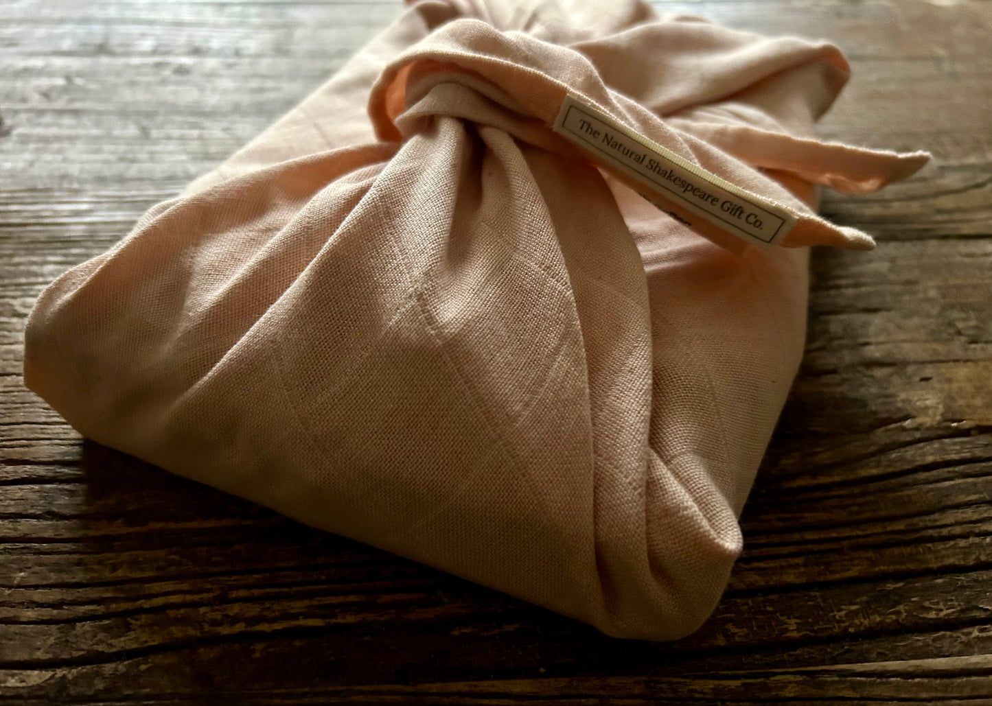 Naturally Dyed Gift Wrapping Cloth: Willow