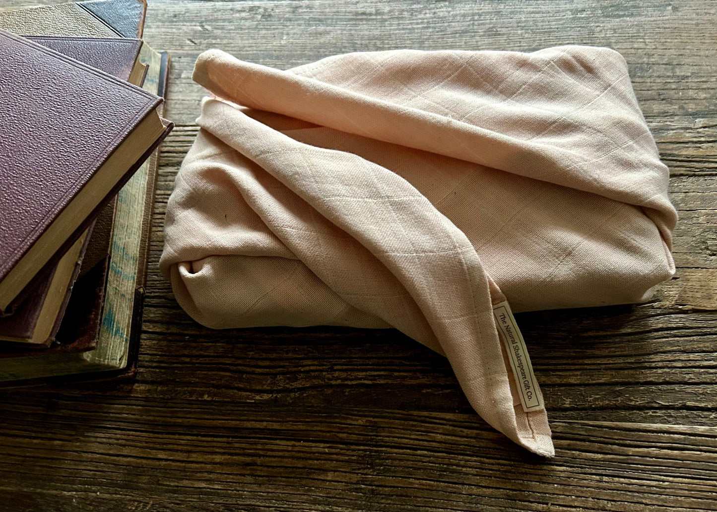 Naturally Dyed Gift Wrapping Cloth: Willow